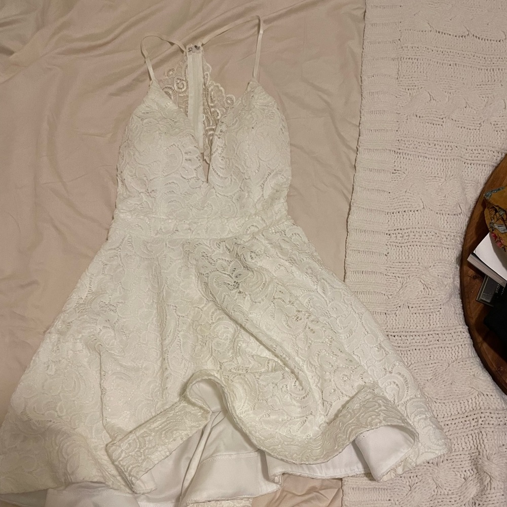 White Windsor dress